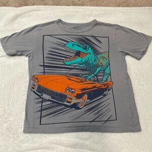 Boys Dino Car Shirt
